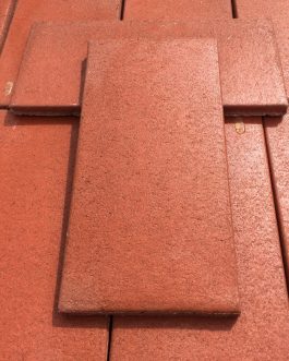Padlóburkoló lap (téglavörös)